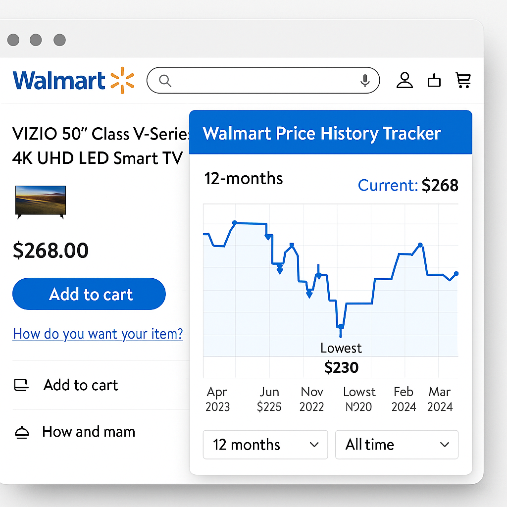 Walmart Price History Extension